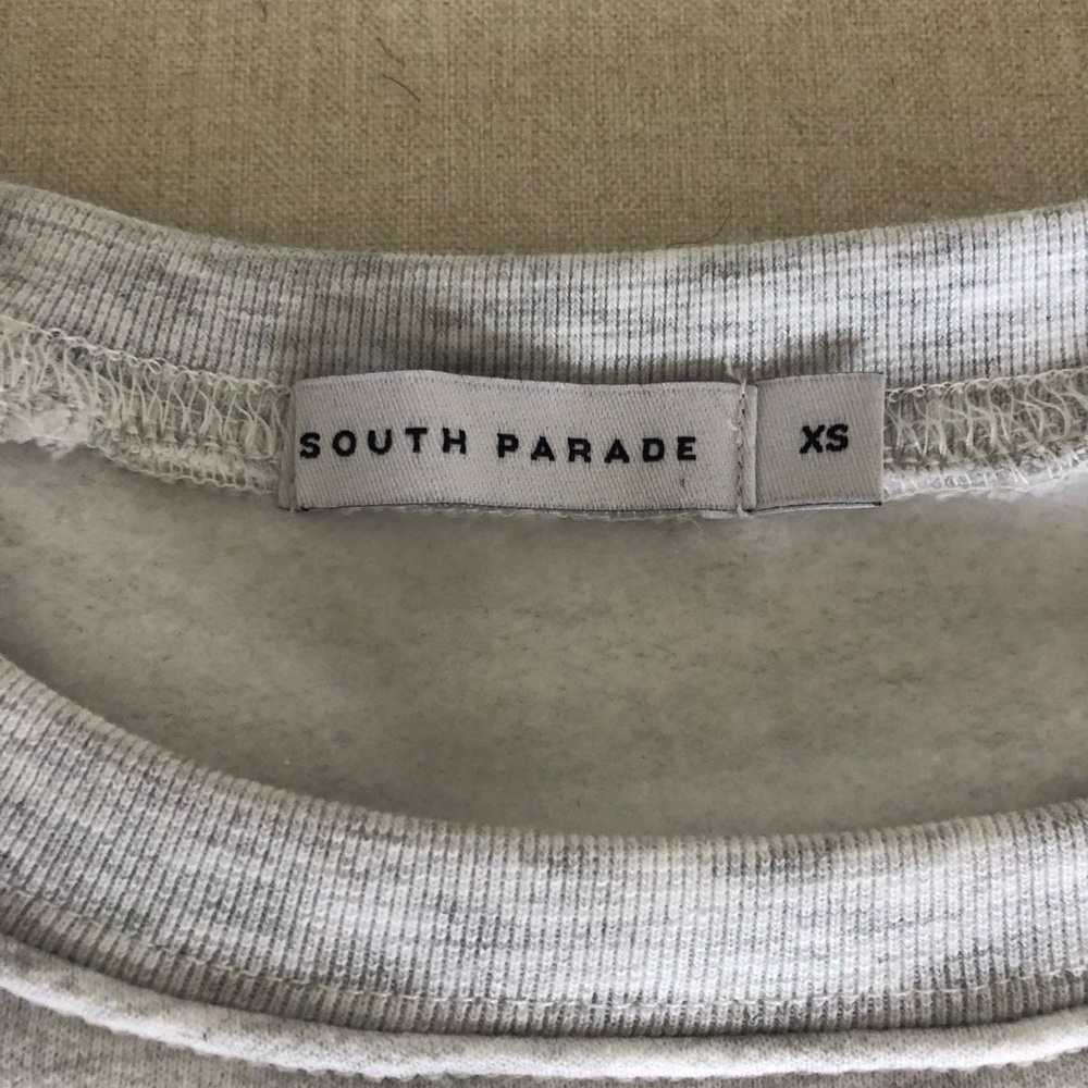 South Parade thunderbolt grey sweatshirt XS - Picture 3 of 5